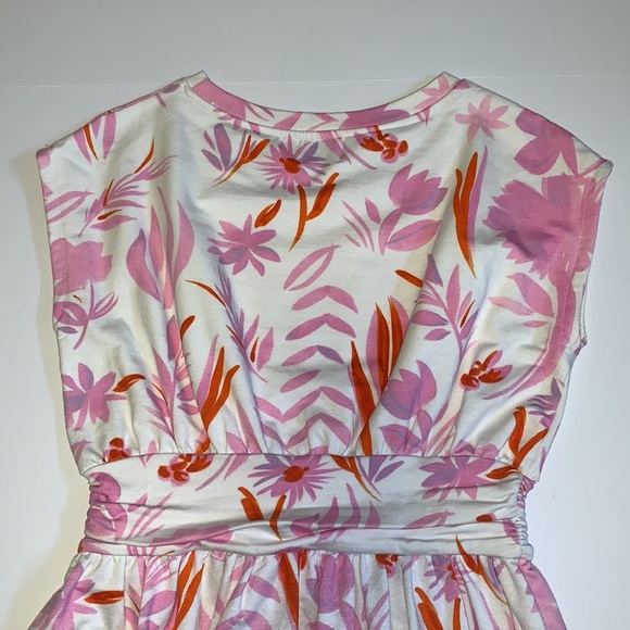 Anthropologie Postmark Pink and White Floral Peplum Top - Women’s Size XS - Picture 4 of 9